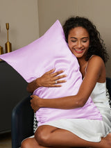 [Lavender] SilkSilky  19Momme Pillowcase 002