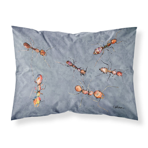 'Caroline'S Treasures 8880Pillowcase Ants Moisture Wicking Fabric Standard Pillowcase, Large, Multicolor'