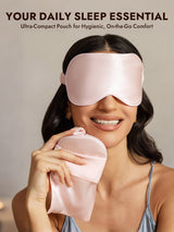 [Pink] SilkSilky  Eye Mask 006