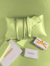 [Mint Green] SilkSilky  19Momme Pillowcase 007