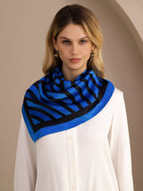[Blue Arcs] SilkSilky  Scarf 002
