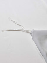 [LightGray+White] SilkSilky  22Momme Bedding Set 006