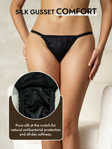 [Black] SilkSilky  Panty 004