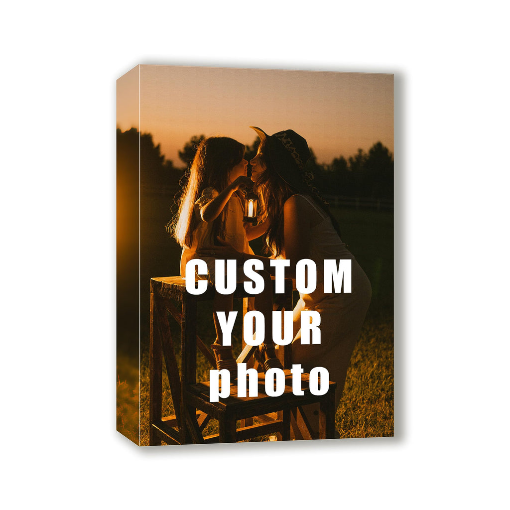 Personalized Custom Canvas Prints (Framed Canvas, 18'' x 18'') - Custom Canvas Print with Your Photo - Perfect for Home Decor, G