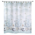 Avanti Linens Terrazzo Soft Coastal Terrazo Collection, Shower Curtain, Multicolor