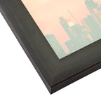 Craig Frames Contemporary, 30X35 Picture Frame, Brazilian Walnut
