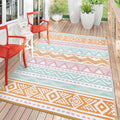 Lahome Outdoor Rugs 8X10 Waterproof, Reversible Outdoor Plastic Straw Rug For Camping Patio, Rv Outdoor Rugs Outside, Outdoor Ca