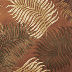 HomeRoots 30' X 50' Wool Rust Area Rug