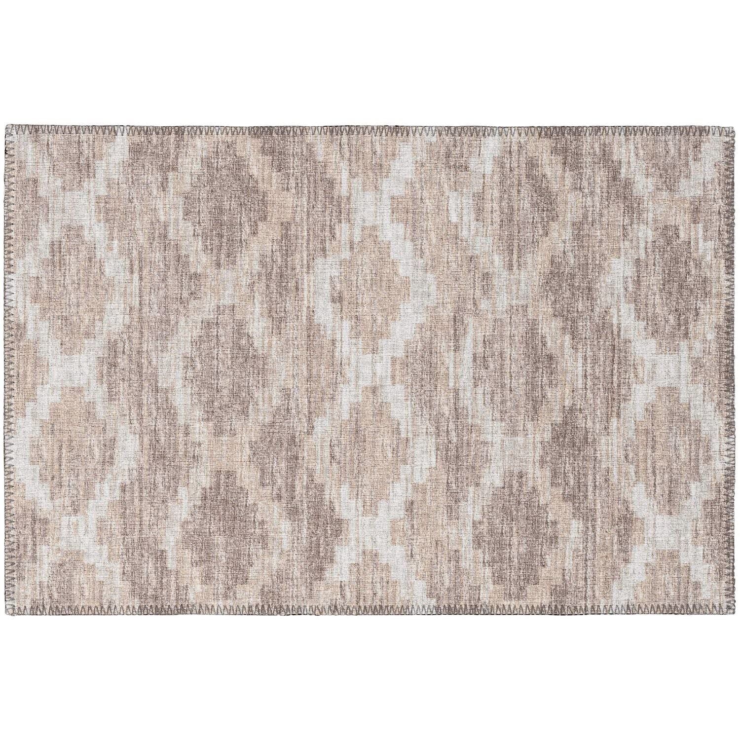 Sedona Sn9 Beige Bohemian Rug Rectangle 3' X 5'