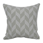 Blazing Needles Square Polyester Jacquard Throw Pillows, 17", Gannawls Khaki 4 Count
