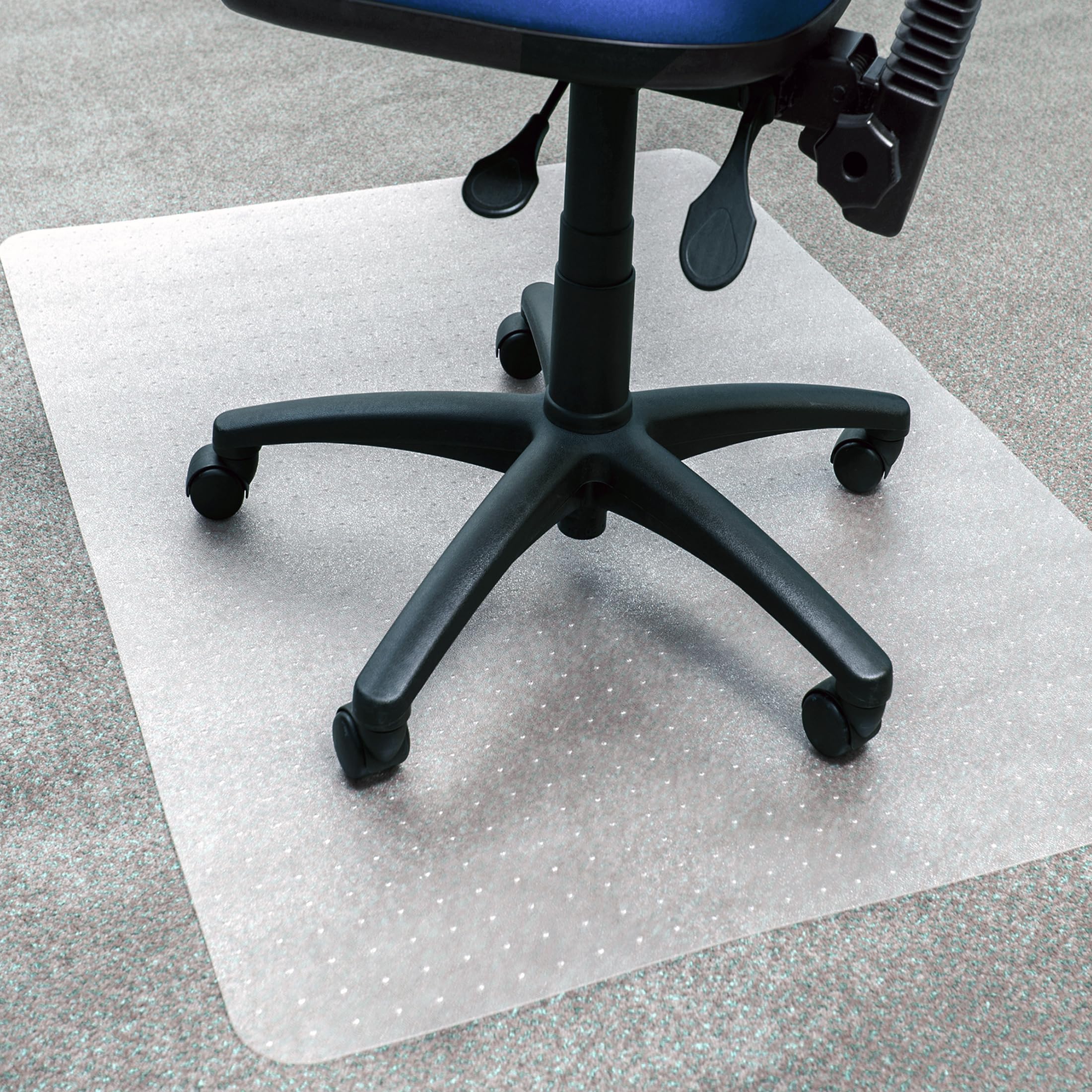 Floortex® Ecotex® BioPVC Eco Friendly Carbon Neutral Chair Mats for Low Pile Carpets up to 1/4" - 29" x 47"