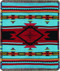Manual Woodworkers & Weavers Tapestry Throw, Flame Bright, 50 x 60-Inch