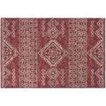 Sedona Sn14 Red Transitional Rug Rectangle 3' X 5'