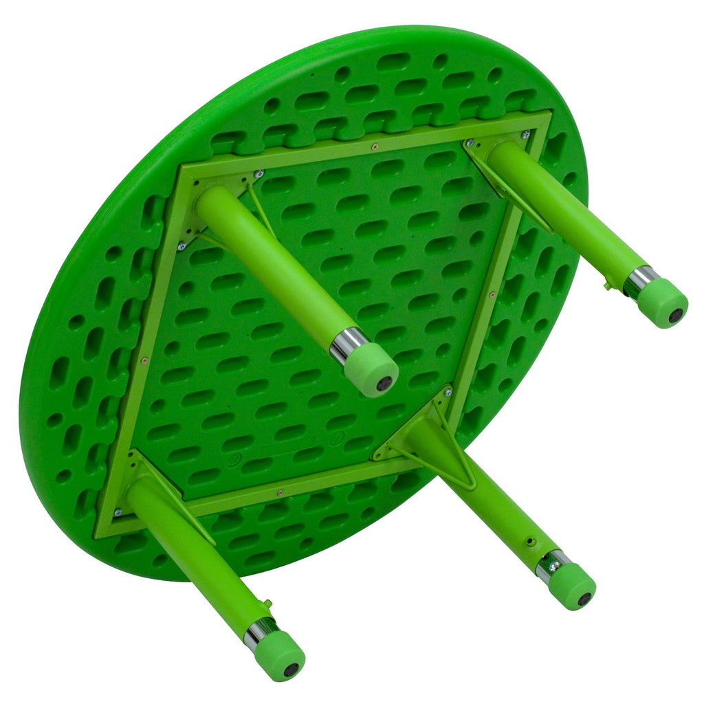 Flash Furniture Green Preschool Activity Table, 33'