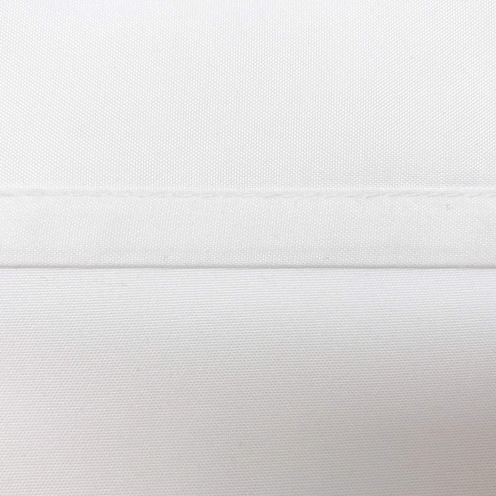 Space Maker Extra-Long 21'' Drop Length Bed Skirt, Queen, White