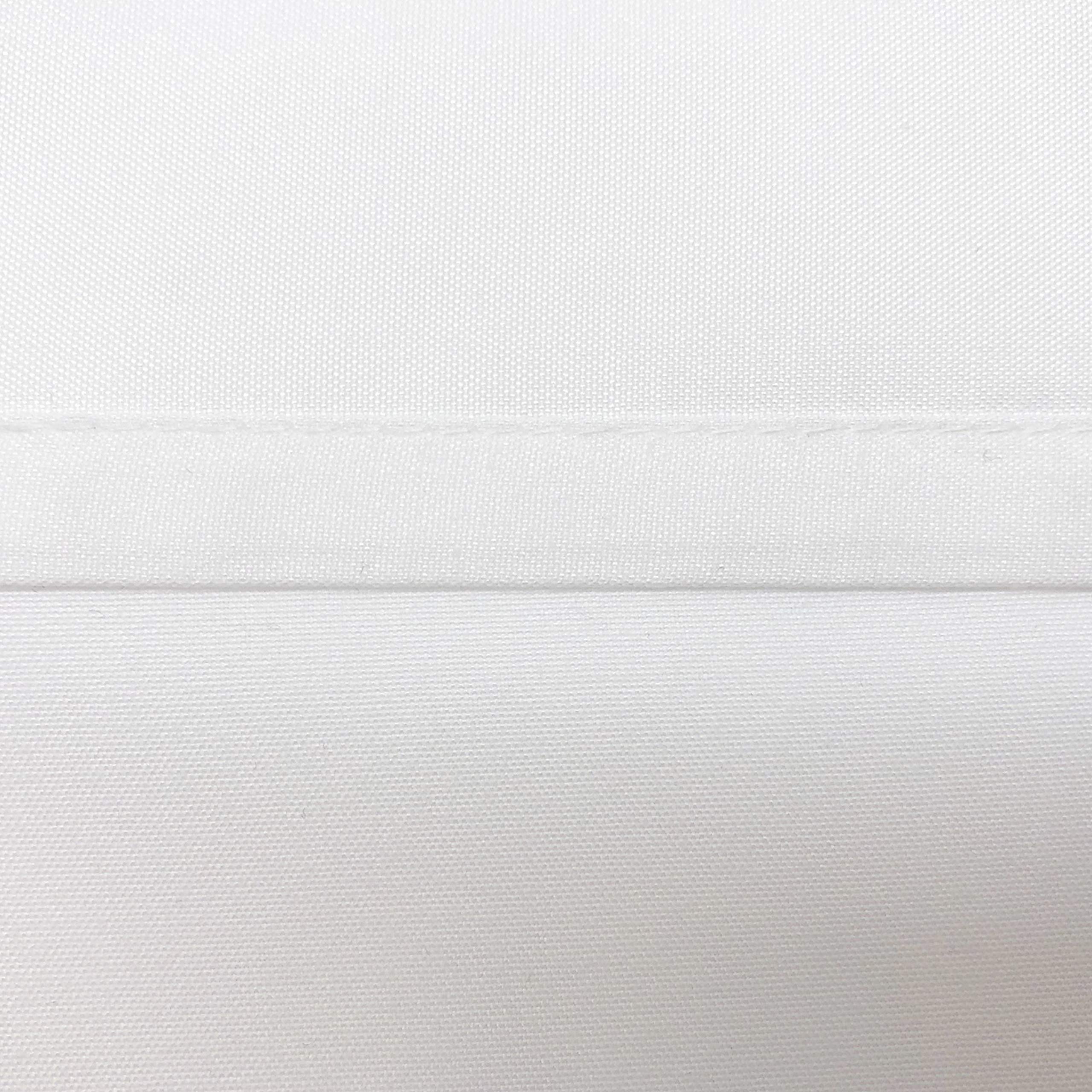 Space Maker Extra-Long 21'' Drop Length Bed Skirt, Queen, White