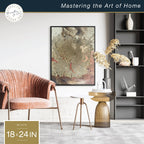 Mcs Master & Co. Foundry Metal Gallery Wall Frame, Black, 18 X 24 In Without Mat