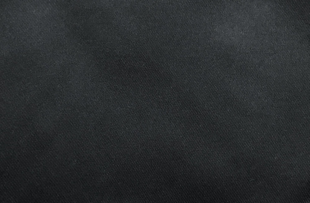 Sun Zero Easton Energy Saving Blackout Rod Pocket Curtain Panel, 40' X 63', Black
