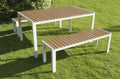 Pangea Home Breeze-3 Pc Whttk Dining Set, Teak