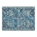 Marbella Mb4 Blue Traditional Rug Rectangle 9' X 12'