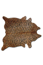 HomeRoots Cowhide, Microsuede 6' X 7' Cowhide Rug - Leopard