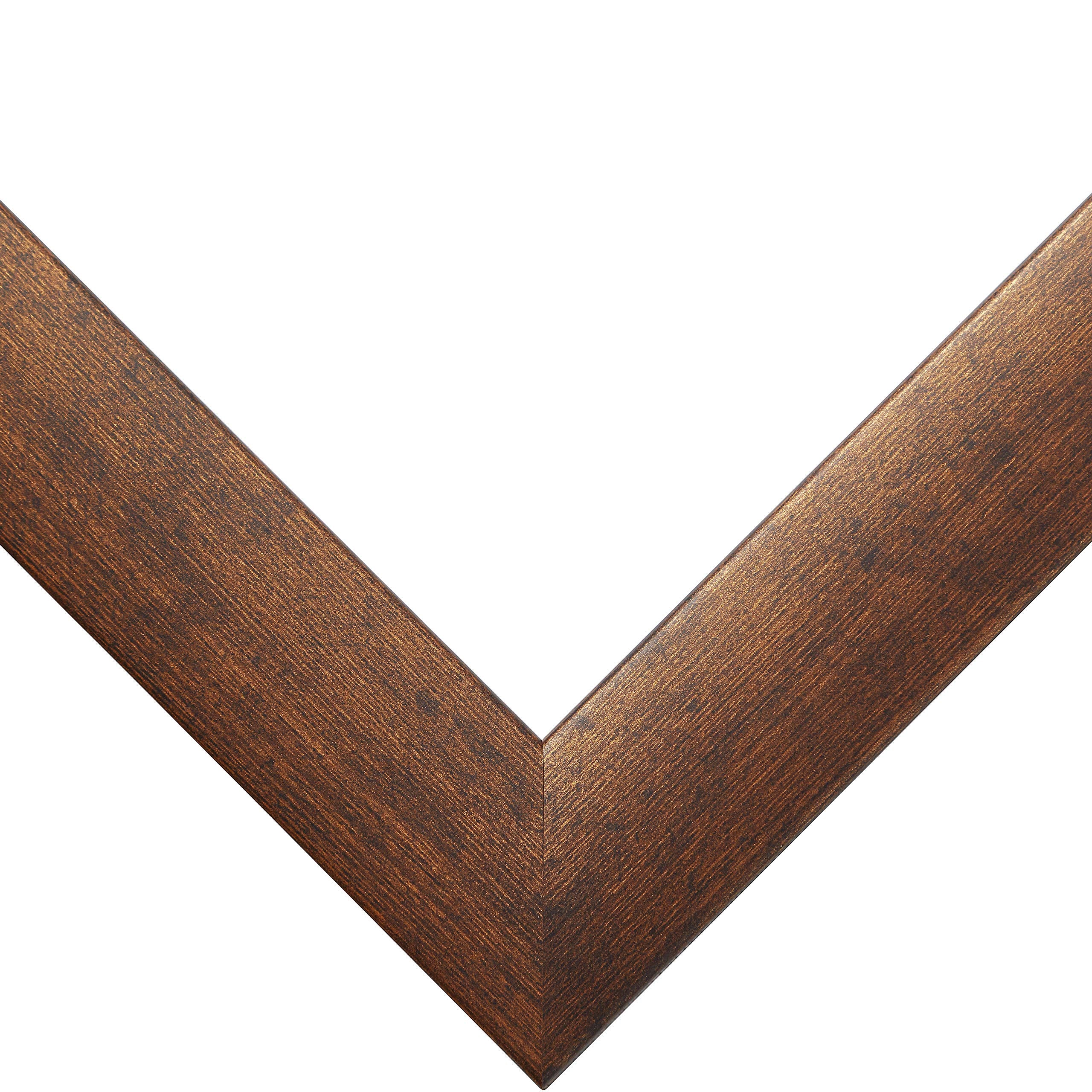 Craig Frames Contemporary Picture Frame, 9 X 11 Inch, Rustic Copper