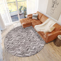 Dalyn Rugs Stetson Patchwork Faux Cowhide Ss11 Flannel 8' X 8'