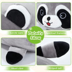 CozyWorld 20'' Raccoon Pillow - Gray Plush Stuffed Animal Toy for Kids Birthday Gifts