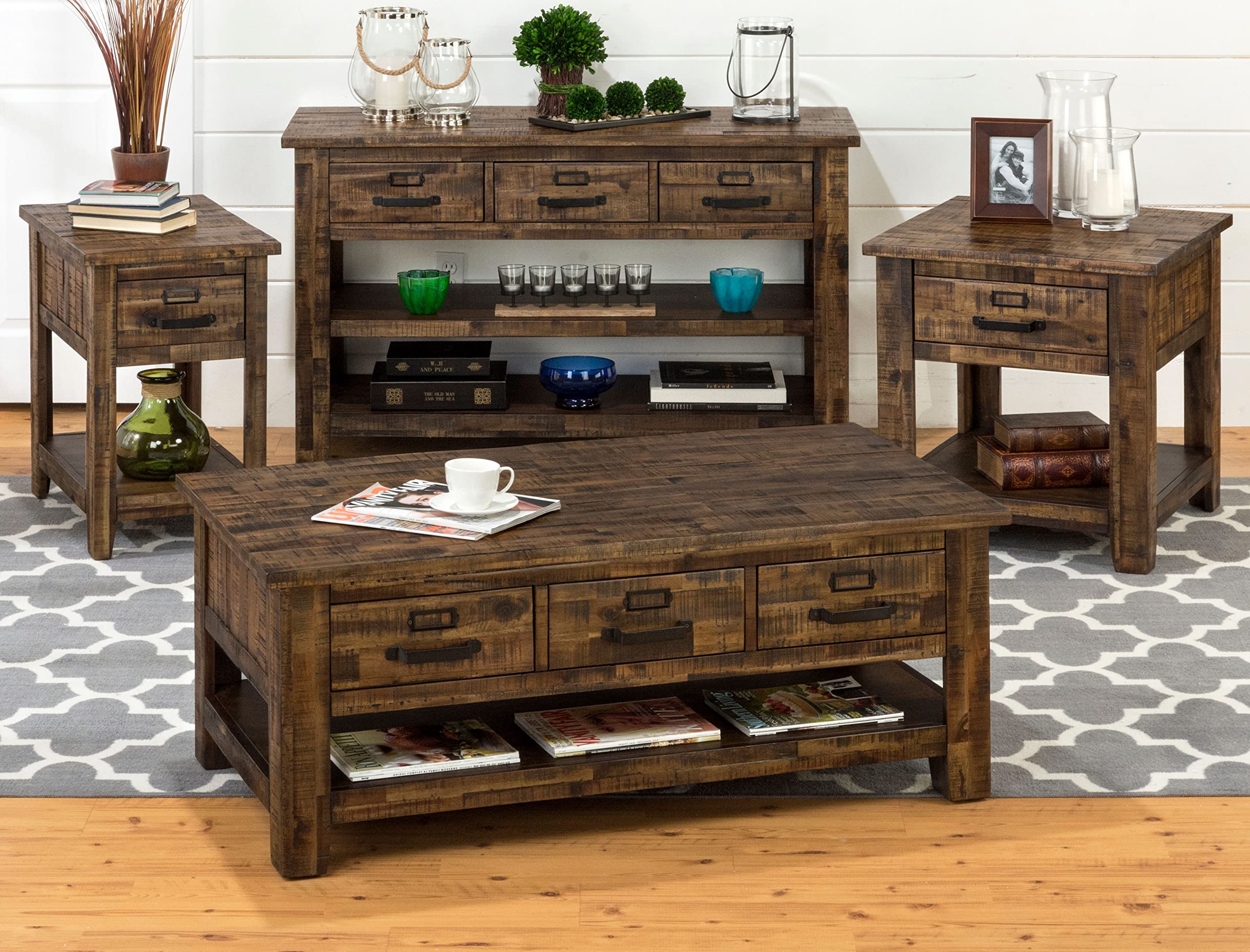 Jofran Inc. Cannon Valley Acacia End Table