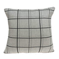 Homeroots 100% Cotton Parkland Collection Sami Transitional Tan Pillow Cover With Poly Insert