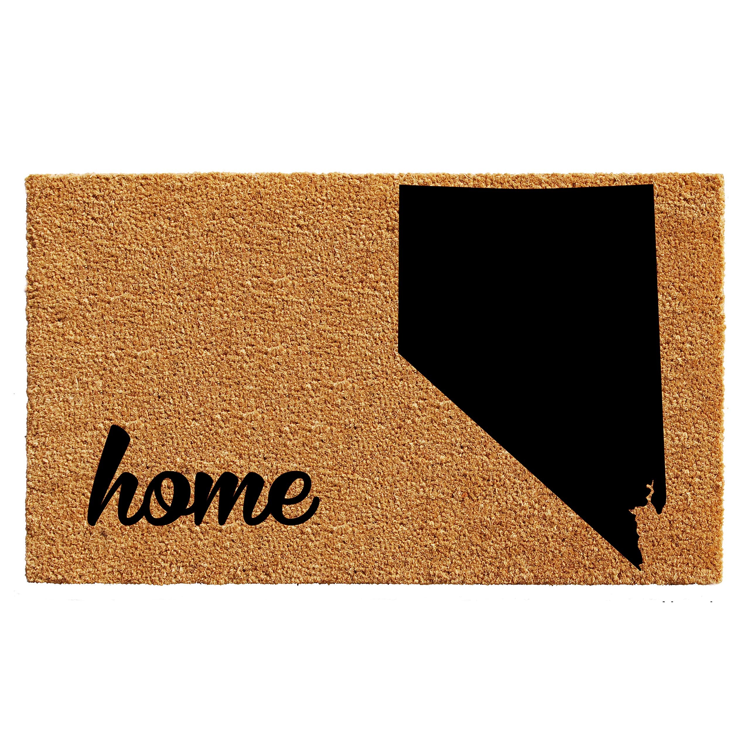 Calloway Mills 105321830 Nevada Doormat, 18' X 30', Natural/Black