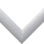 Craig Frames Contemporary Picture Frame, 19 X 27 Inch, Brushed Silver