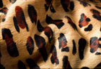 HomeRoots Cowhide, Microsuede 6' X 7' Cowhide Rug - Leopard
