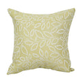Blazing Needles Square Polyester Jacquard Throw Pillow, 17", Florian Pineap