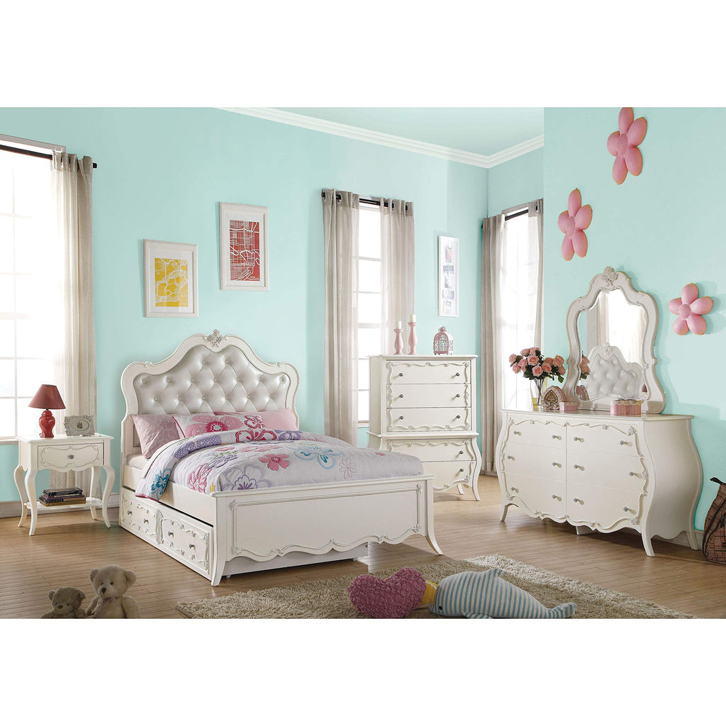 ACME Edalene Dresser - - Pearl White