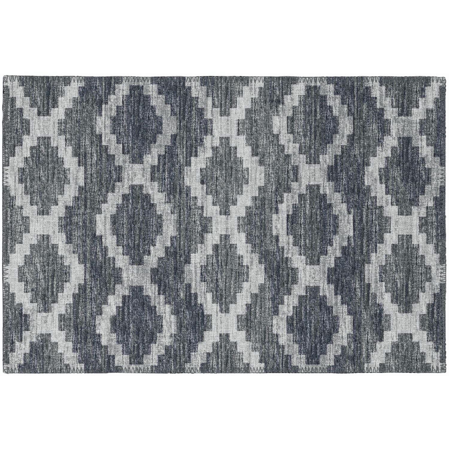 Sedona Sn9 Black Bohemian Rug Rectangle 5' X 7 ' 6"