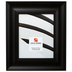 Craig Frames Lenox Ornate, Traditional Black Picture Frame, 8 by 10-Inch