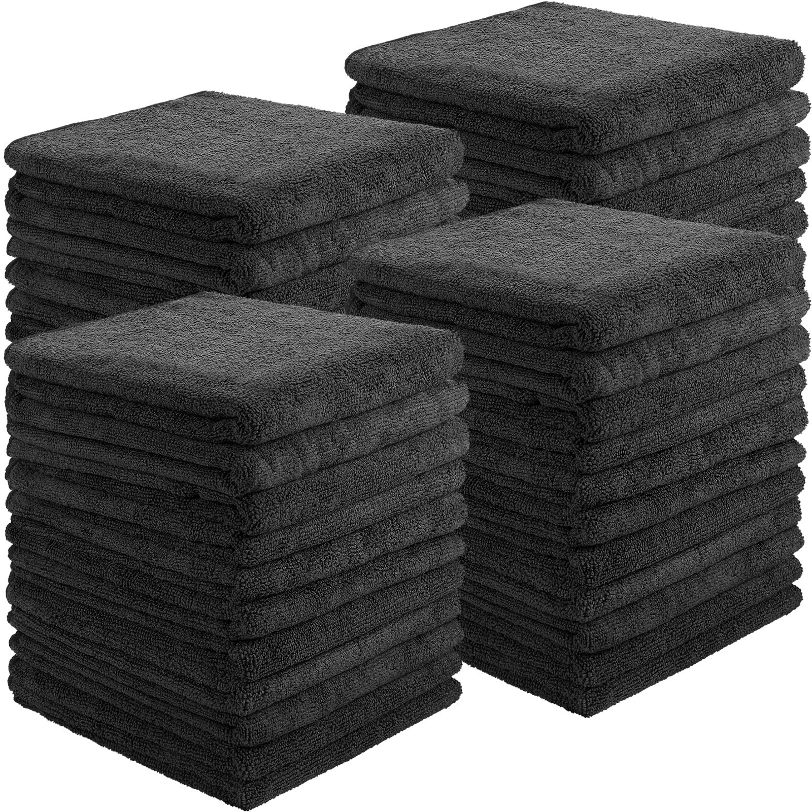 36 Packs Salon Towels Highly Absorbent Towels Bleach Proof Microfiber Hair Towel 16 x 26 Inches Hair Towel Hairstylist Barber To