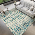 Dalyn Rugs Brisbane Br8 Aztec Trellis Linen 3' X 5'