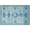 Sedona Sn16 Blue Transitional Rug Rectangle 3' X 5'