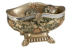 Ok Lighting 8" H Chrysanthemum Décor Bowl
