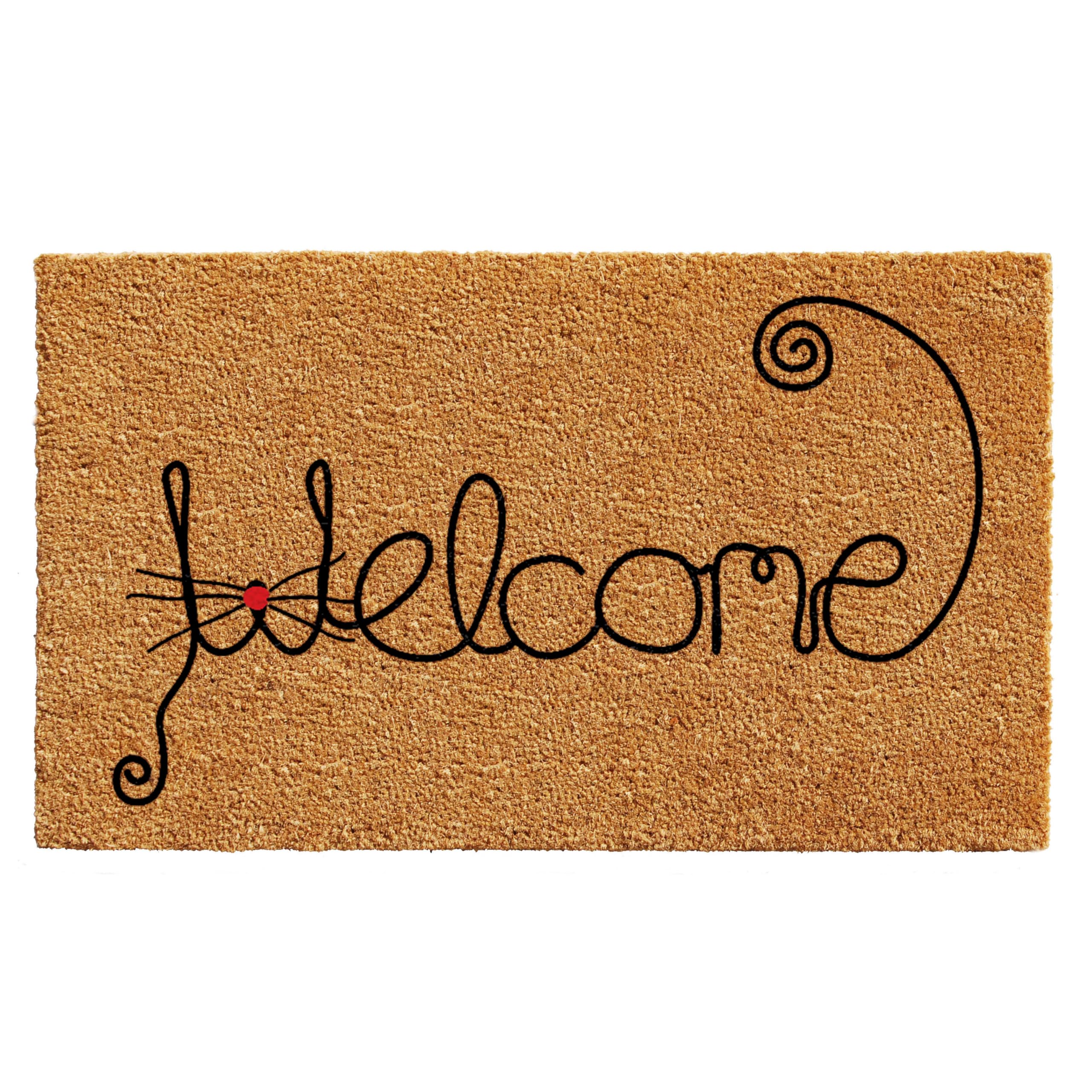 Calloway Mills 102522436 Kitty Curlicue Doormat 24' X 36'