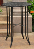 International Caravan Bar-Height Patio Bistro Table
