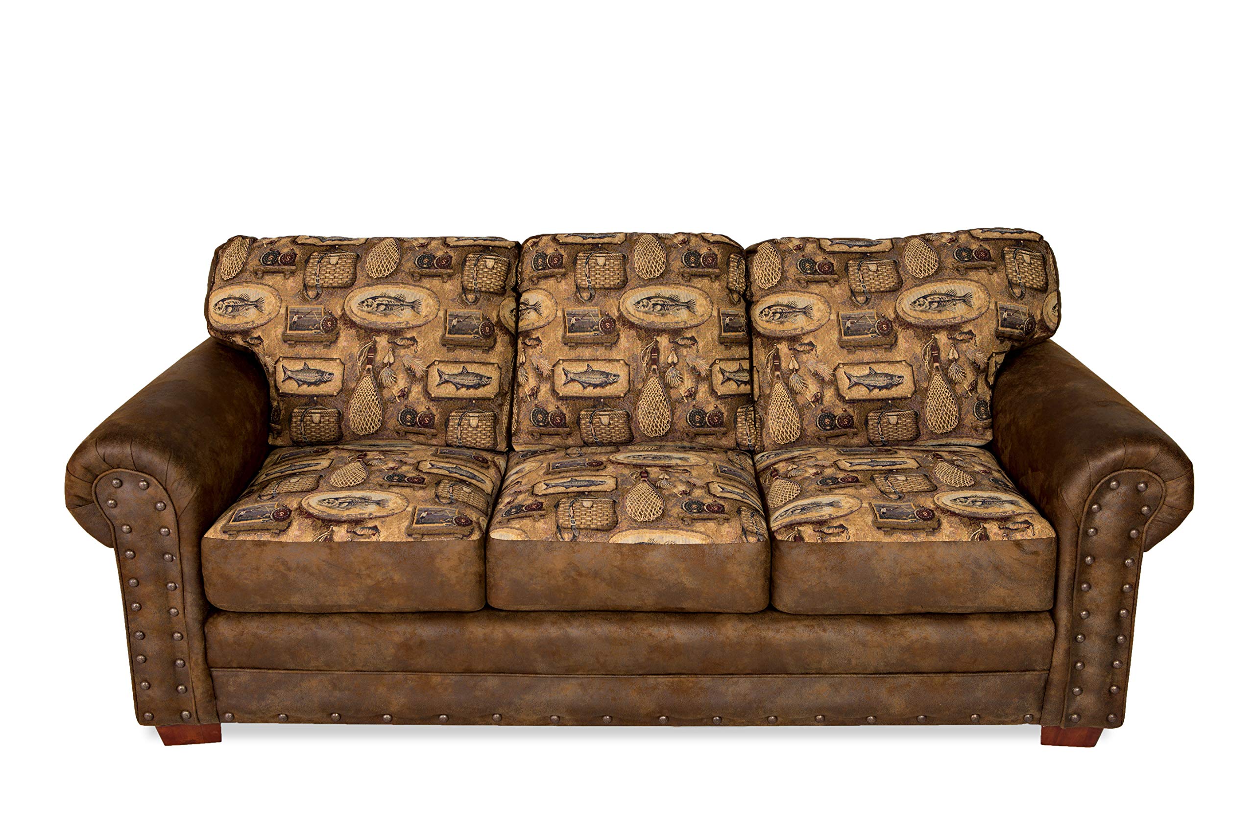 American Furniture Classics Model River Bend sofa, Brown