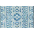 Sedona Sn14 Blue Transitional Rug Rectangle 5' X 7 ' 6"