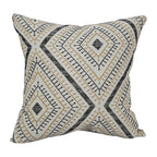 Blazing Needles Square Jacquard Throw Pillows, 17", Tupelo Sahara 2 Count