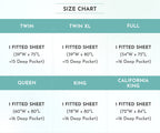 California Design Den Full Fitted Sheet, Deep Pocket Softest 400 Thread Count 100% Cotton, No Pop-Off Elastic, Durable Cooling S