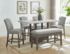 Steve Silver Co Grayson Storage Counter Bench