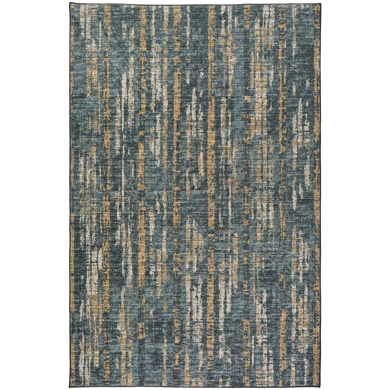 Winslow Wl6 Black Transitional Rug Rectangle 3' X 5'