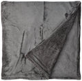 Elegance Linen Micro-Fleece Ultra Plush Luxury Solid Blanket, King, Gray